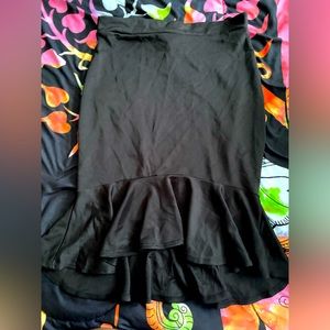 Black interview shirt size XL tight fit